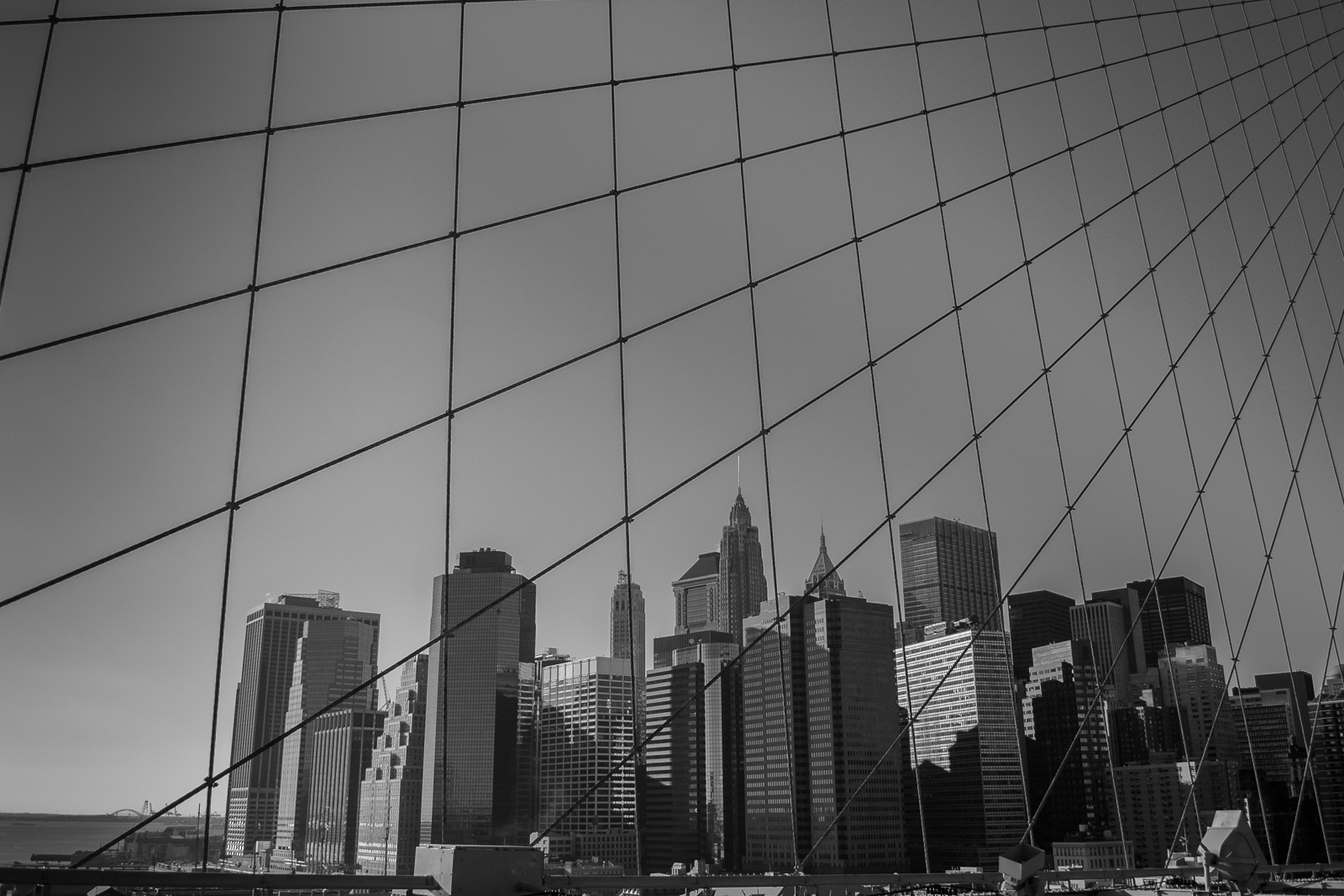 Entre los cables, Nueva York