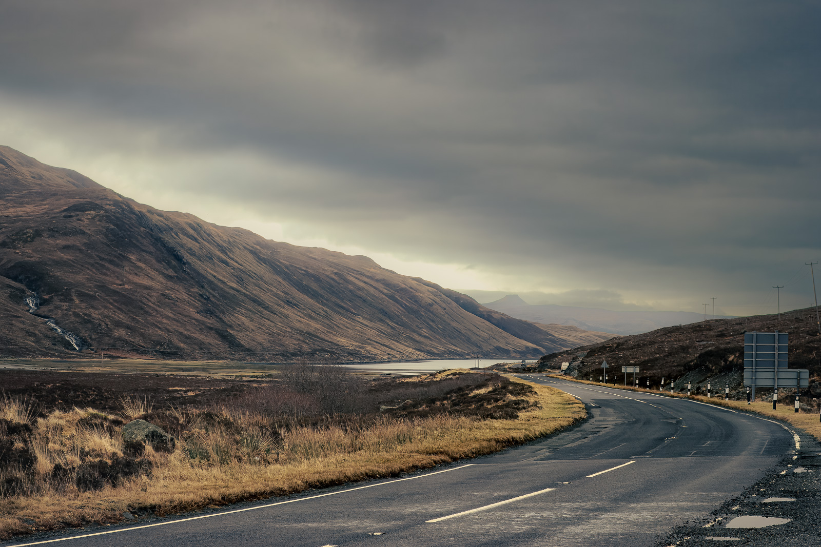 La carretera de las Highlands