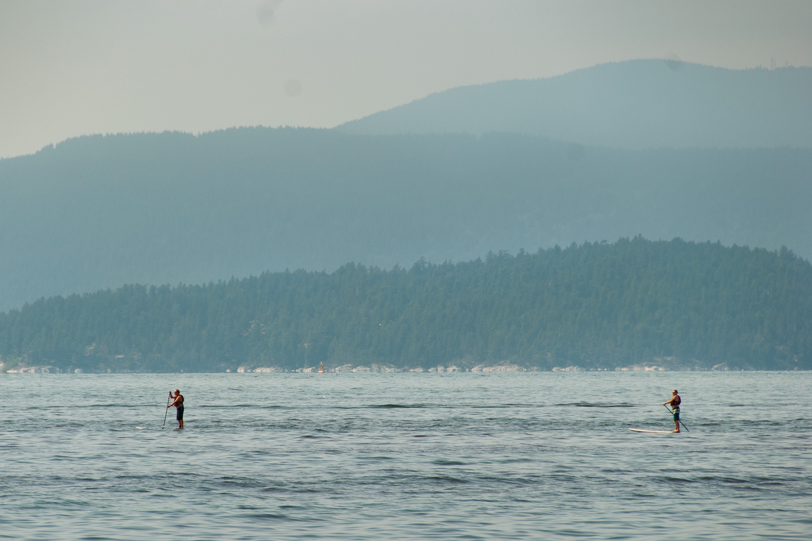 Paddle surf