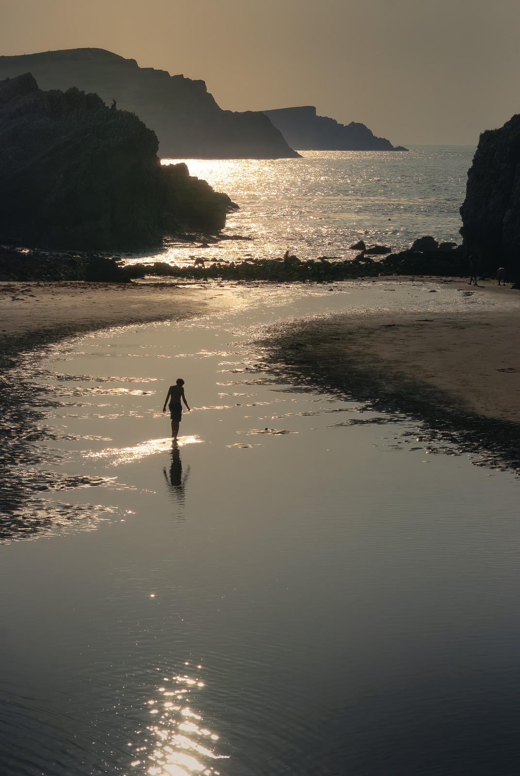 El espejo de la marea, Playa de Liencres — Fran Bataller