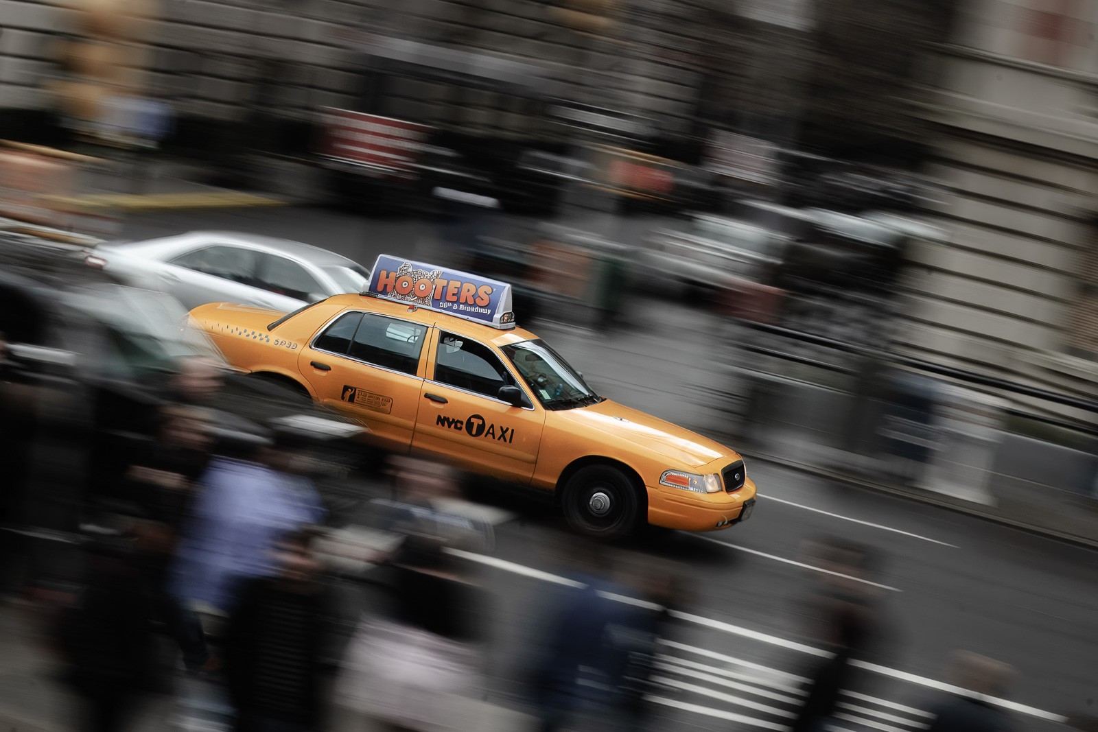 Taxi amarillo, Nueva York